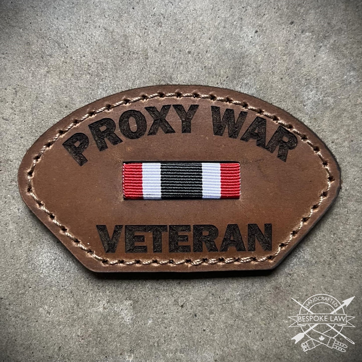 Proxy War Veteran Leather Patch - Limited Run