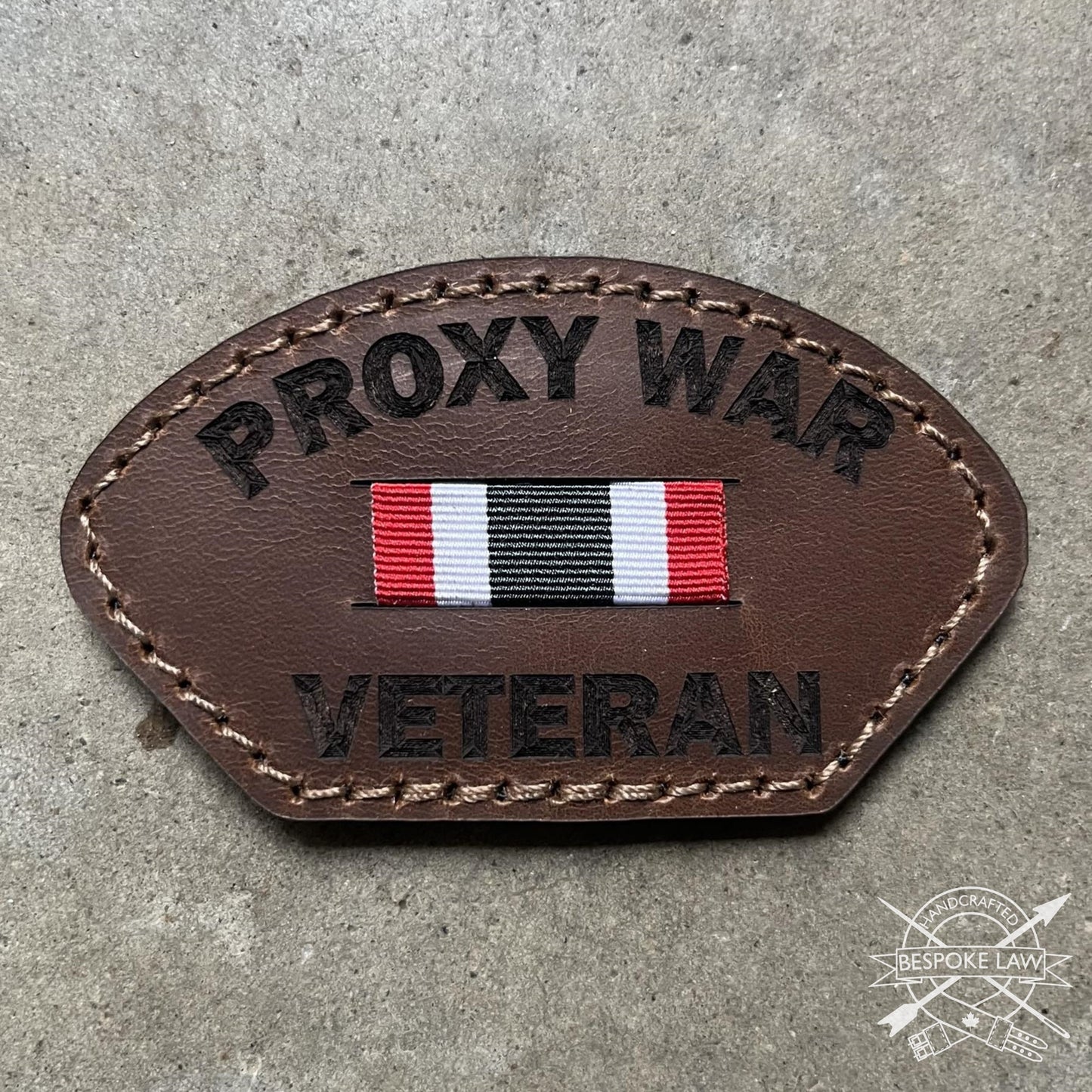 Proxy War Veteran Leather Patch - Limited Run