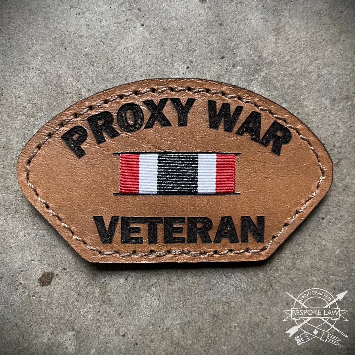 Proxy War Veteran Leather Patch - Limited Run